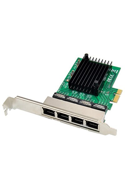 Choice 4 Port 10/100/1000M PCIe x1 Gigabit Ethernet Network Card Adapter for ...
