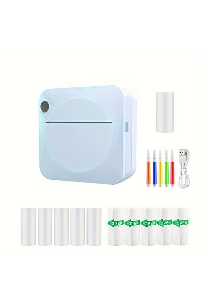 Choice1 طابعة بلو برينتر سيت المحمولة الصغيرة - طابعة صور حراري لاسلكية بدون ...