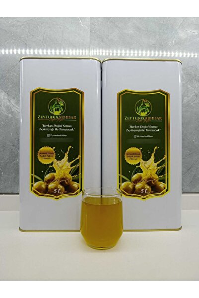 ZeytunixAkhisar 10 Litre Soğuk Sıkım Doğal Sızma Zeytinyağı