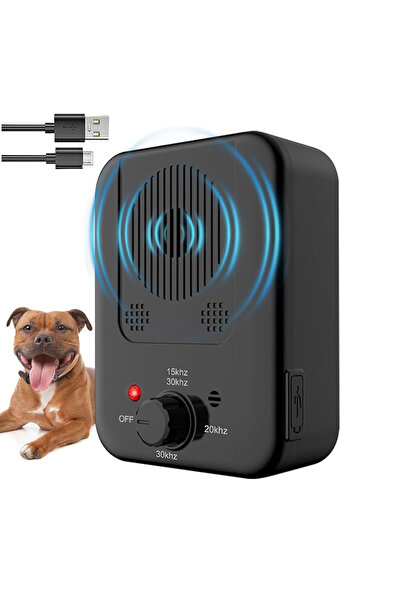 Choice black Anti-Dog Barking Device 3 Gears Ultra-Sonic Dog Bark Control Det...