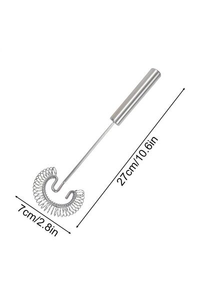 Choice A Stainless Steel Spiral Whisk Efficient Egg Beater & Mixer Heavy Duty...