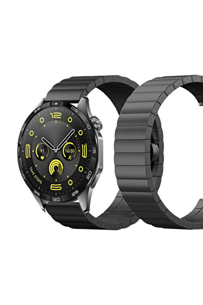 Sneezy ساعة هواوي GT4 مقاس 46 ملم، هيكل متين متوافق مع نظام القفل الآمن، سوار...