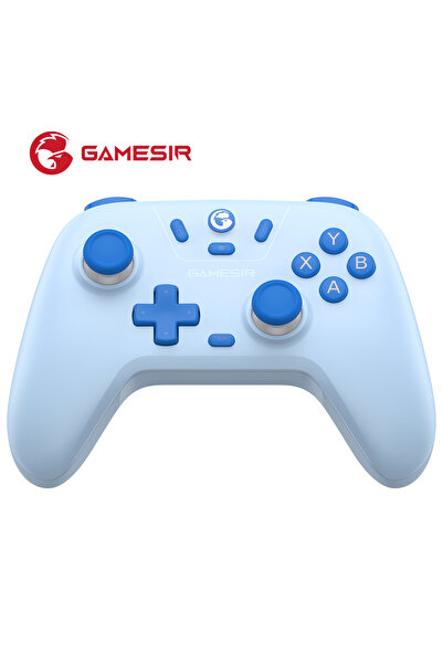 Choice5 وحدة تحكم بلوتوث لاسلكية زرقاء من GameSir T4 Nova Lite مزودة بخاصية ت...