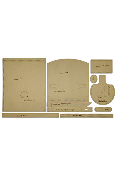 Choice Kraft Paper YOMDID 10PCS Round Bucket Large Capacity Shoulder Bag Maki...