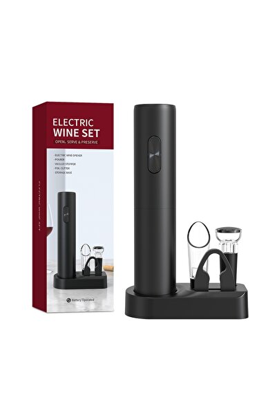 Choice Szie 2 Set Electric Wine Opener Automatic Corkscrew Battery Wine Bottl...