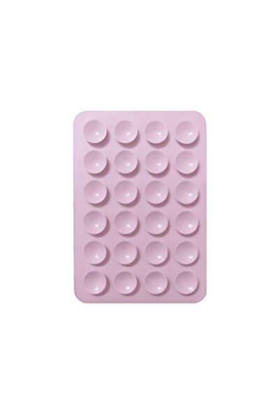 Choice6 وسادة شفط سيليكونية وردية فاتحة اللون لتثبيت الهاتف المحمول، مزودة بك...