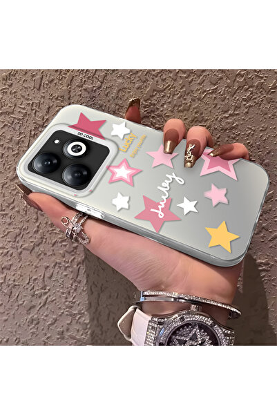 Hontinga حافظة هاتف متوافقة مع هاتف تكنو سبارك 20، مصنوعة من السيليكون بنمط ا...