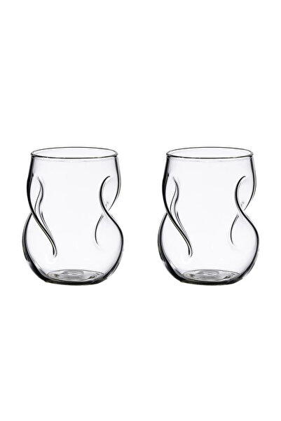 choice2 Whiskey glass 2pcs 1/2/4 Piece Whiskey Glass 13oz/400ml Novelty Shape...