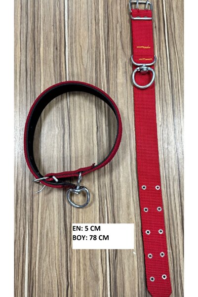 VET ÇİFT DİŞLİ KUMAŞ TASMA