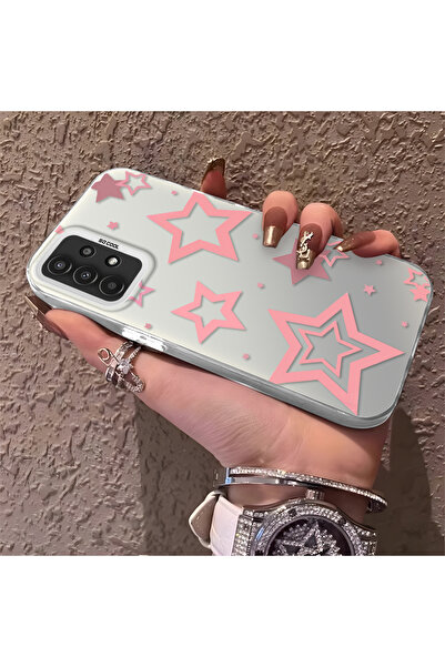 Hontinga حافظة هاتف سيليكون متوافقة مع هاتف سامسونج جالاكسي A13، مزينة بنمط ا...