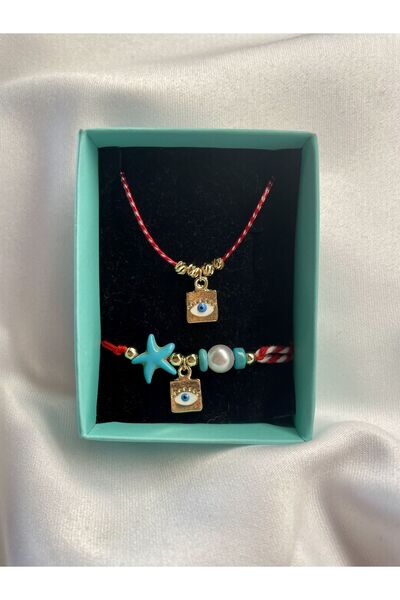 Arjew Special Design Marteniçka Necklace Bracelet Set