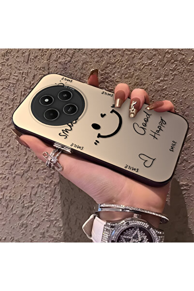 Hontinga حافظة هاتف ريدمي 14C متوافقة مع السيليكون ذات الحواف الصلبة والمضادة...