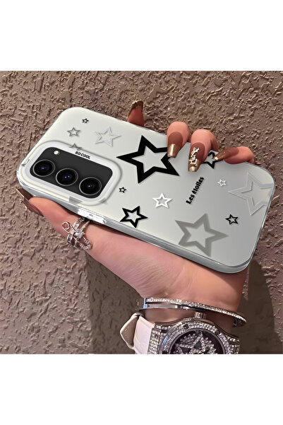 Hontinga حافظة هاتف سامسونج جالاكسي S23 متوافقة مع حافة السيليكون الصلبة والم...