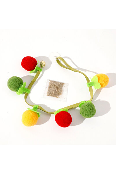 Choice لعبة قطط ملونة لإثارة القطط، جرس يصدر صوتاً، لعبة معلقة من اللباد، لعب...