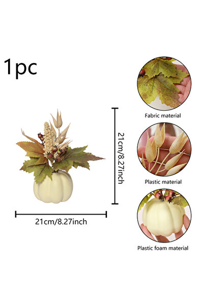 choice2 قطعة واحدة 250273، زينة يقطينة صناعية، يقطينة لمهرجان حصاد الهالوين، ...