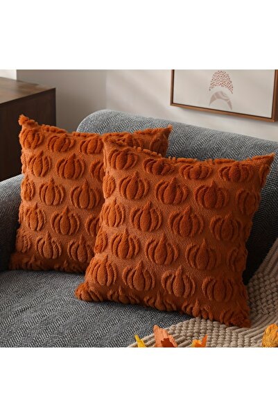 Choice1 45x45CM 1Pcs Brown White Christmas Tree Star Pillowcase Winter Throw ...