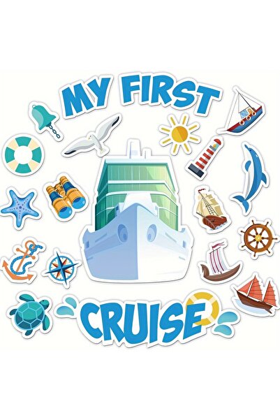 Choice مجموعة مغناطيسات أبواب بتصميم صيفي مكونة من 20 قطعة، مثالية لأول رحلة ...