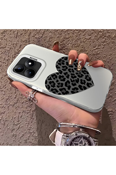 Hontinga حافظة هاتف Realme C51 متوافقة مع الحواف السيليكونية الصلبة والمضادة ...