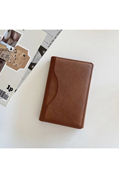 Choice Brown Trifold Magnetic Phone Wallet PU Leather Magsafe Card Holder For...