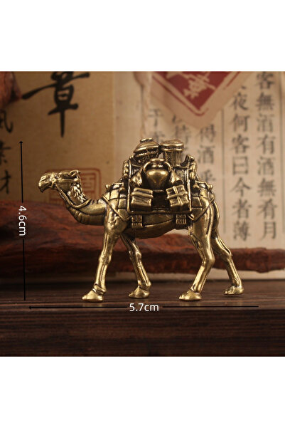 Choice A Vintage Brass Camel Statue Desktop Ornaments Home Decorati Crafts He...