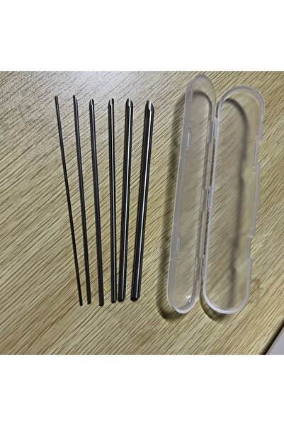 Choice 6pcs 6pcs/set Stainless Steel Hole Puncher for Pottery Clay Holing Scu...