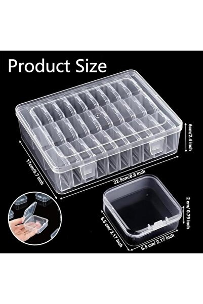 Choice 30G5.5H Bead organizer and storage, diamond painting container, portab...