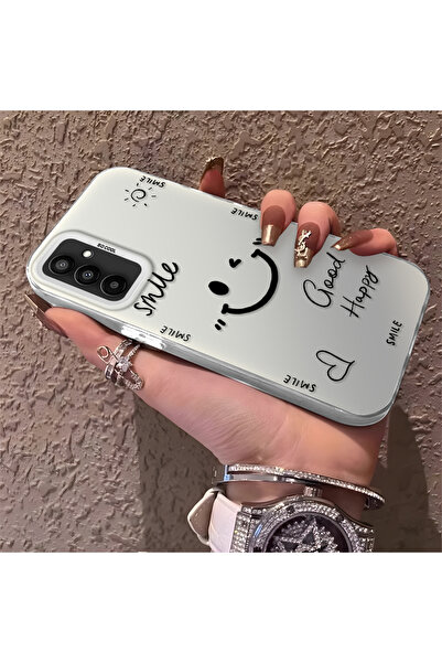 Hontinga حافظة هاتف سامسونج جالاكسي M13 متوافقة مع حافة السيليكون الصلبة ومضا...