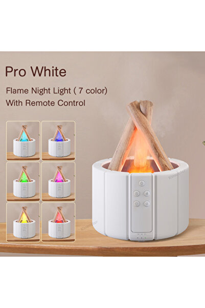 choice2 موزع روائح اللهب الاصطناعي من كينسكوتر، مرطب هواء بنمط نار المخيم، جه...