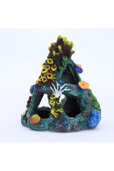 Choice Full Color Multi-Colored Artificial Coral Reef Decoration - Marine Enh...