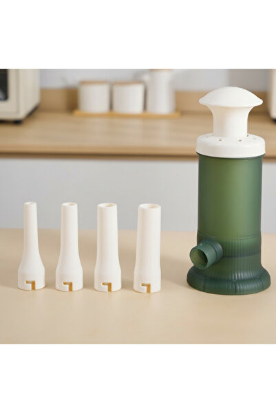 Choice green Homemade Sausage Maker With 4pcs Stuffing Pipe Manual Fast Meat ...