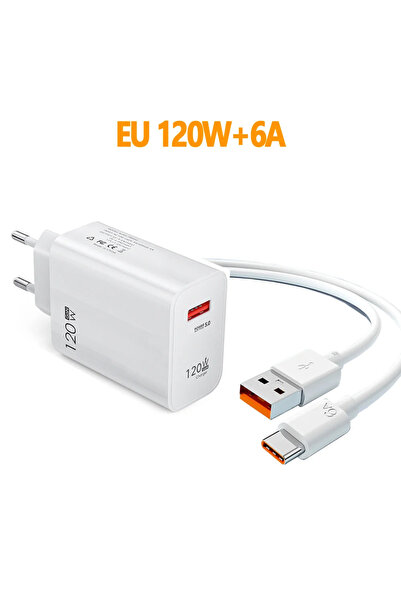 Choice3 شاحن هاتف محمول أبيض اللون، قابس بريطاني/أمريكي/أوروبي، بقدرة 120 واط...