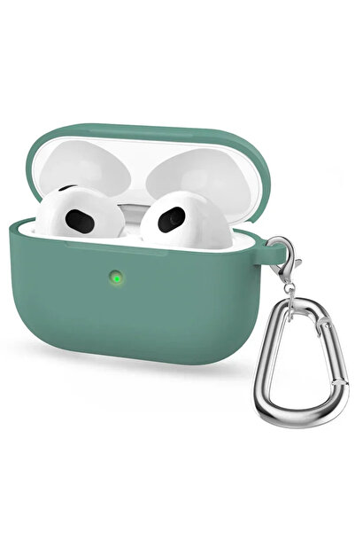 Choice28 جراب سماعات أذن من السيليكون الناعم بلون أخضر صنوبري، مقاس 19 بوصة، ...