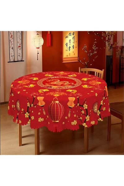 Choice4 قطعة واحدة من مفرش طاولة عيد الربيع، مقاس 152×220 سم، رقم المنتج Xn02...