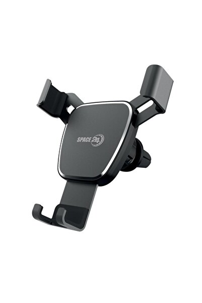özgürce 360 Derece Dönebilen Araç İçi Telefon Tutucu Siyah