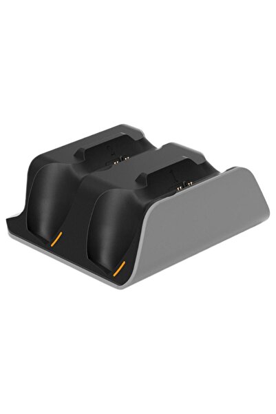 Choice4 Gray Dual Fast Charging Dk for PS5 Controllers – Wireless Gamepad Cha...