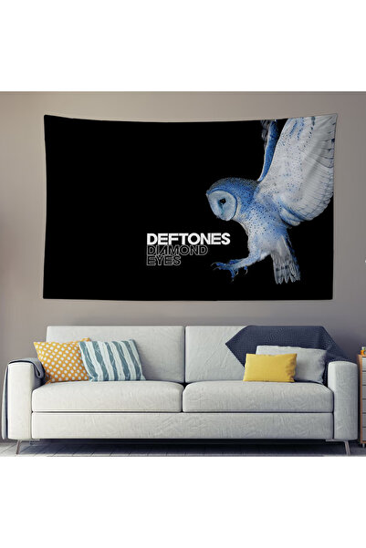 Choice5 z1 50x70CM D-Deftones Singer Tapestry Decoration Bedroom Dormitory Ba...
