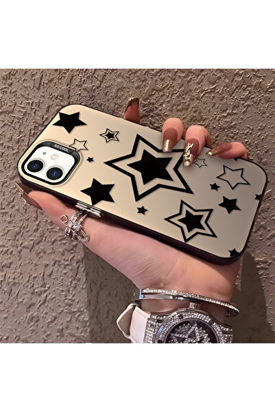 Hontinga حافظة هاتف من السيليكون متوافقة مع هاتف iPhone 12 Pro، مزودة بنمط نج...