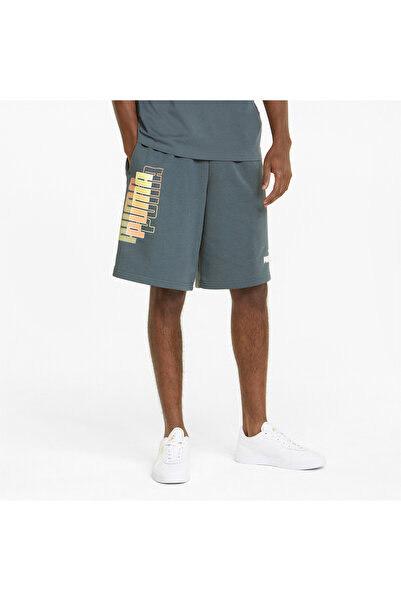 Puma Mens Power Summer Shorts - Gray
