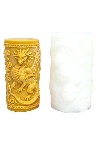 Choice قالب شموع سيليكون ثلاثي الأبعاد على شكل تنين، قطعة واحدة، تصميم فريد، ...