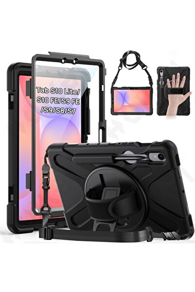 Choice Samsung Tab S10 Lite Black Case for Tab S10 Lite/S10 FE (2025)/S9 FE 1...