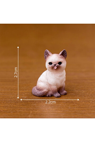 Choice A1 قطعة واحدة قطة صغيرة، كلب، هريرة كرتونية، نموذج مصغر لمنظر طبيعي، ب...