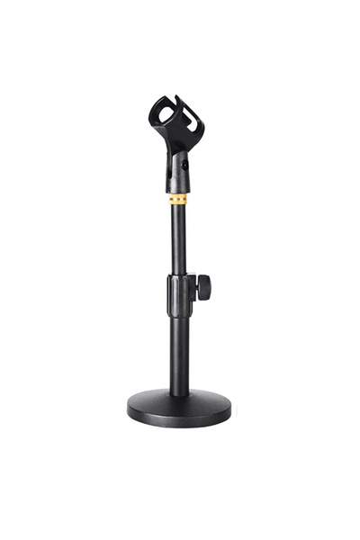 Choice1 Black Portable Microphone Stand Professional Pedestal Feet Adjustable...