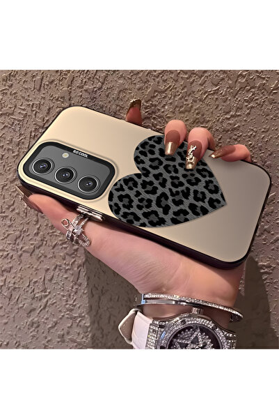 Hontinga حافظة هاتف سامسونج جالاكسي S24 متوافقة مع حافة السيليكون الصلبة ومضا...