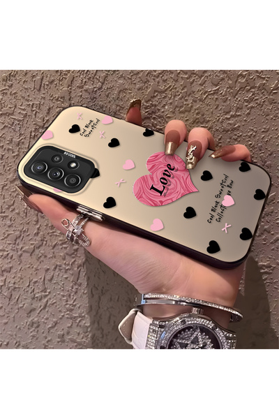 Hontinga حافظة هاتف سامسونج جالاكسي A52S 5G متوافقة مع الحواف السيليكونية الص...