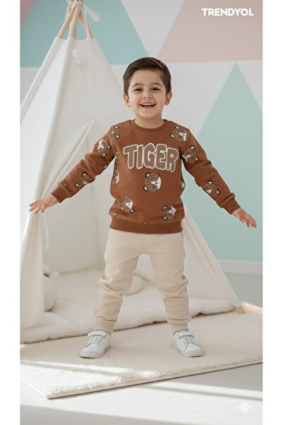 NURTOPU Boy's Baby Suit Seasonal Full Lycra Cotton Fabric Top and Bottom Set ...