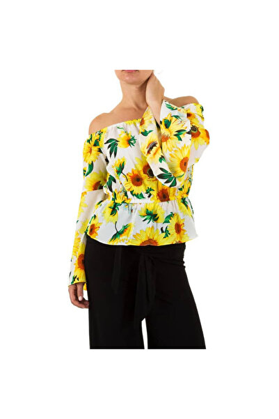 DLY Voyelles blouse P575 multicolor size S