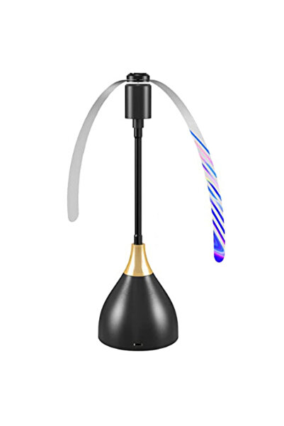 Choice مروحة طاردة للذباب قطعة واحدة بشفرات ثلاثية الأبعاد، مروحة دوارة محمول...