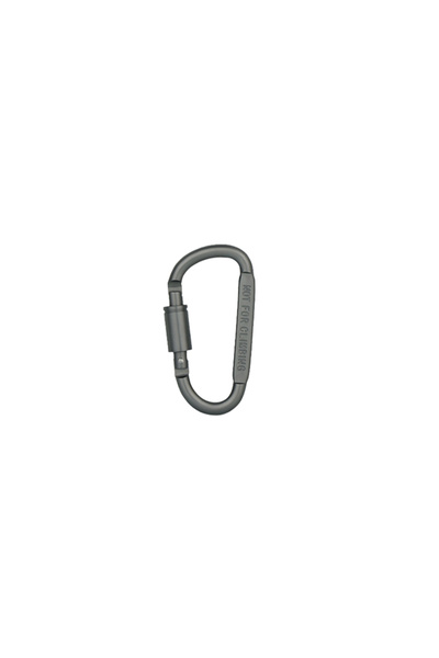 Choice15 1Pcs Gray Carabiner Travel Kit Camping Equipment Alloy Aluminum Surv...