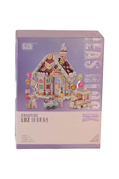 Generic Brand Lz-1224 Loz Candy House 781 Piece Block Toy