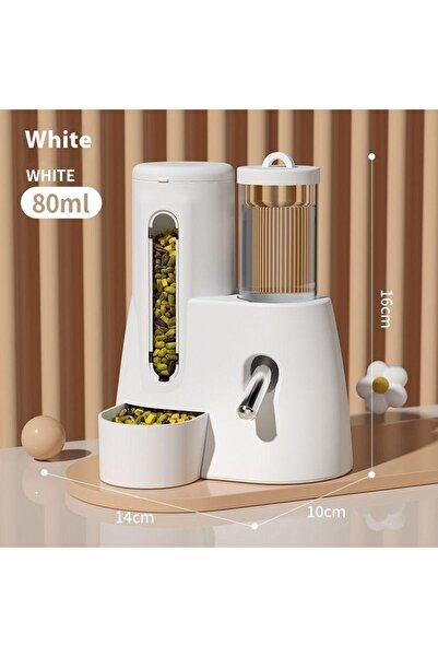 Choice6 A1 Large Capacity Leakproof Automatic Feeder Food Water Dispenser 2 I...